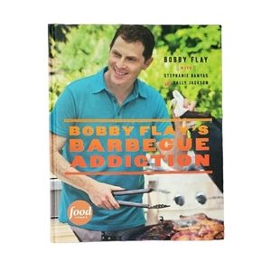 Signed Bobby Flay BBQ Addiction Cookbook